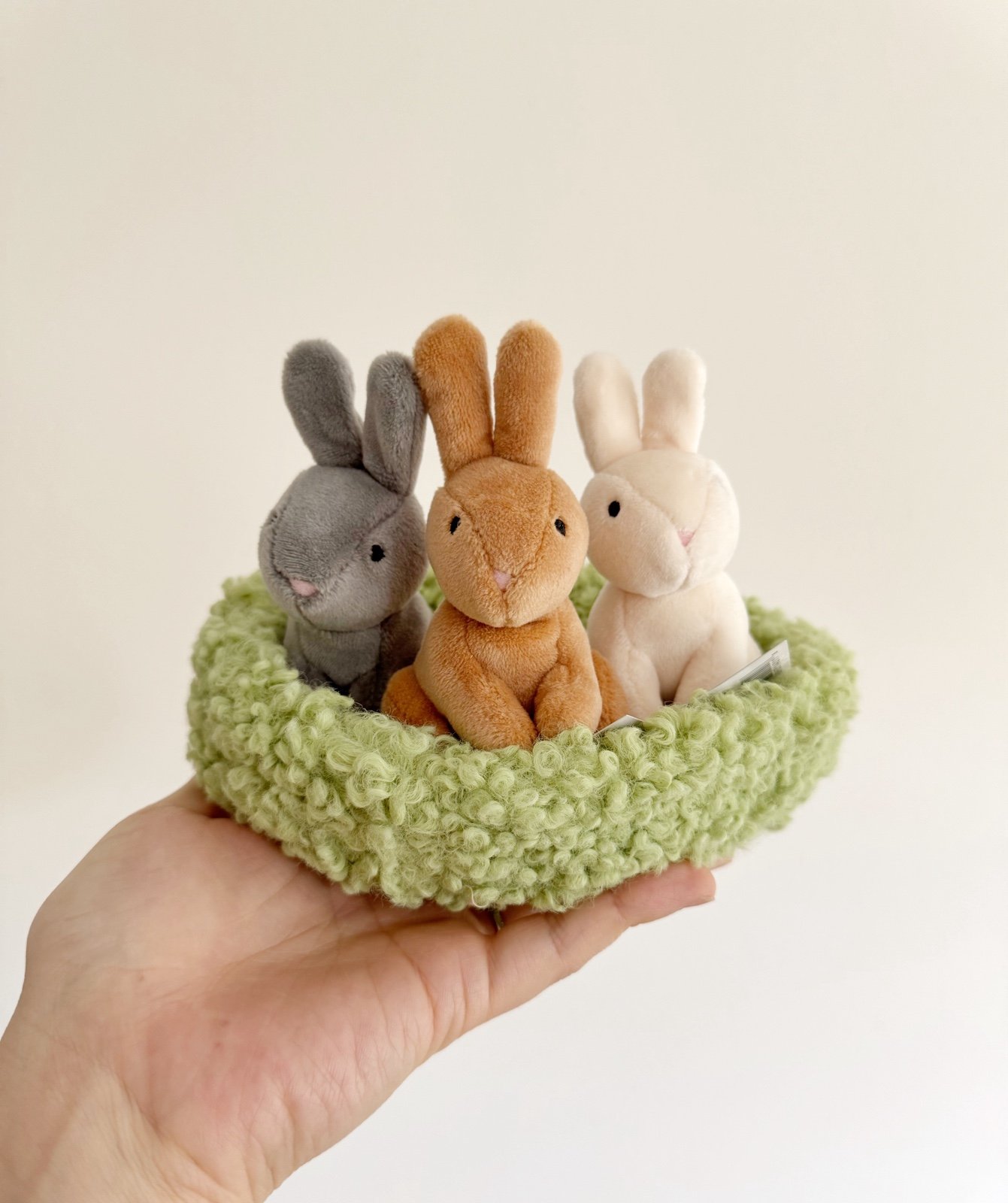 Jellycat Nesting Bunnies NWT
