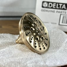 Delta 52669 1.75 GPM Multi Function Shower Head - Lumicoat Champagne Bronze