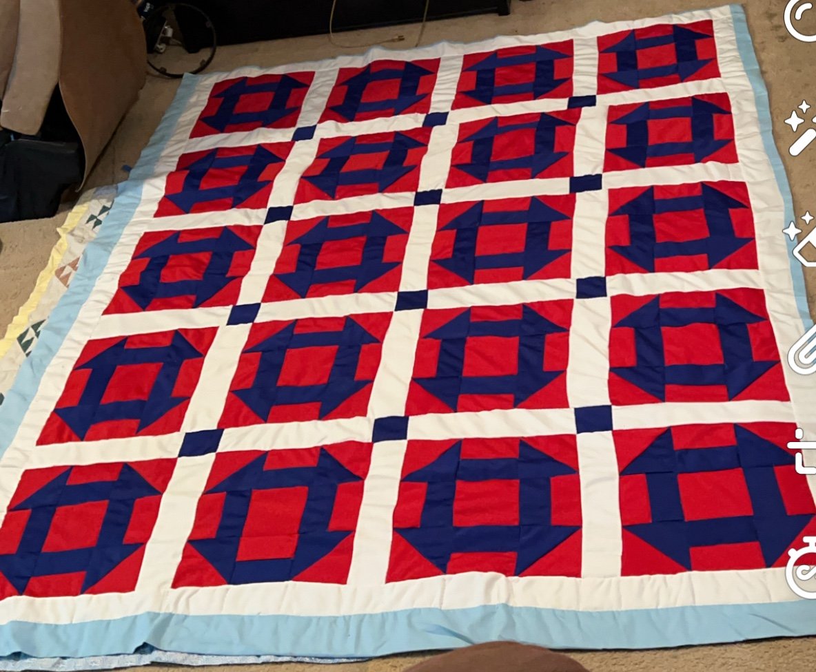 vintage Handmade quilt