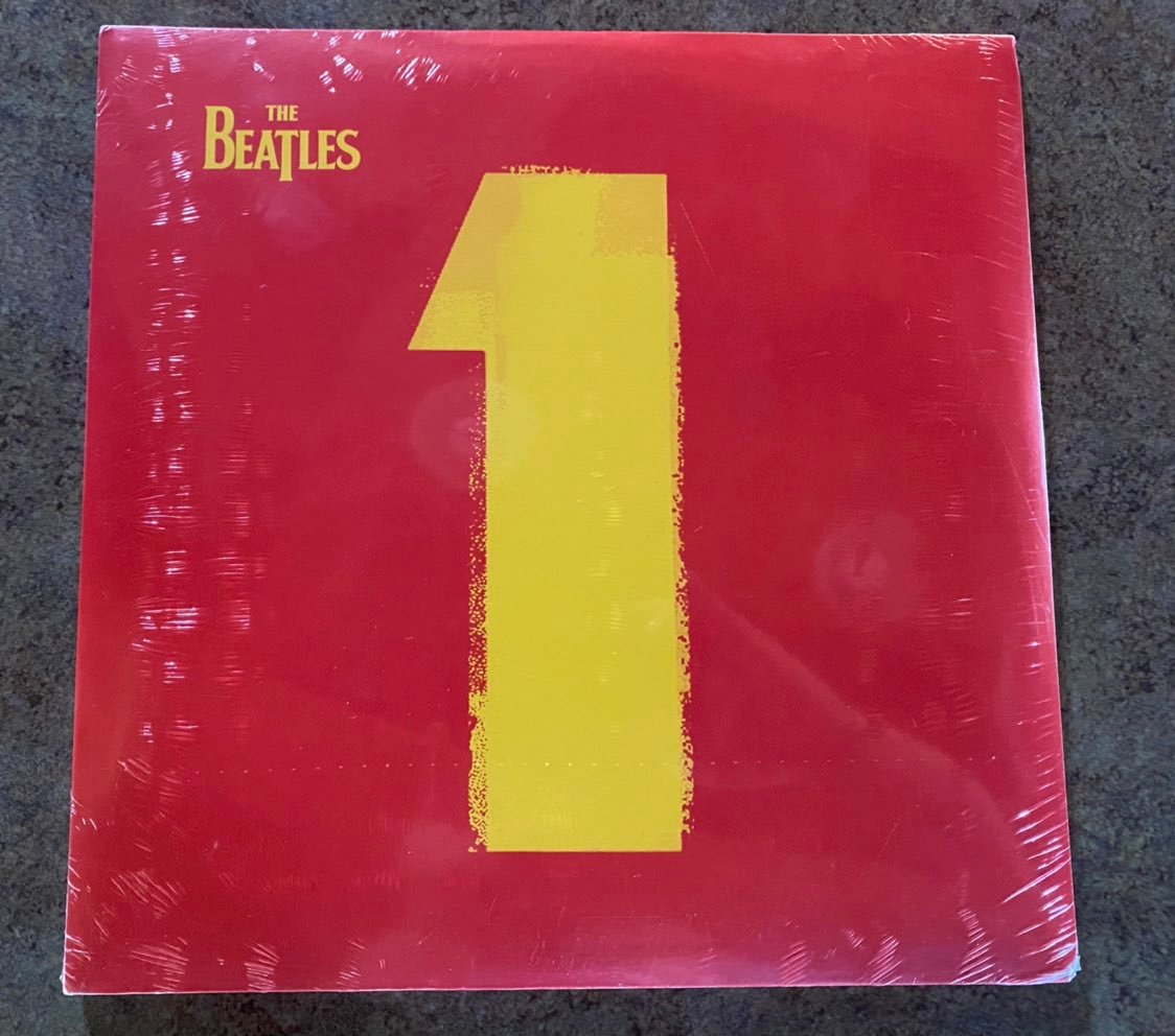 New Beatles Number Ones vinyl lp records