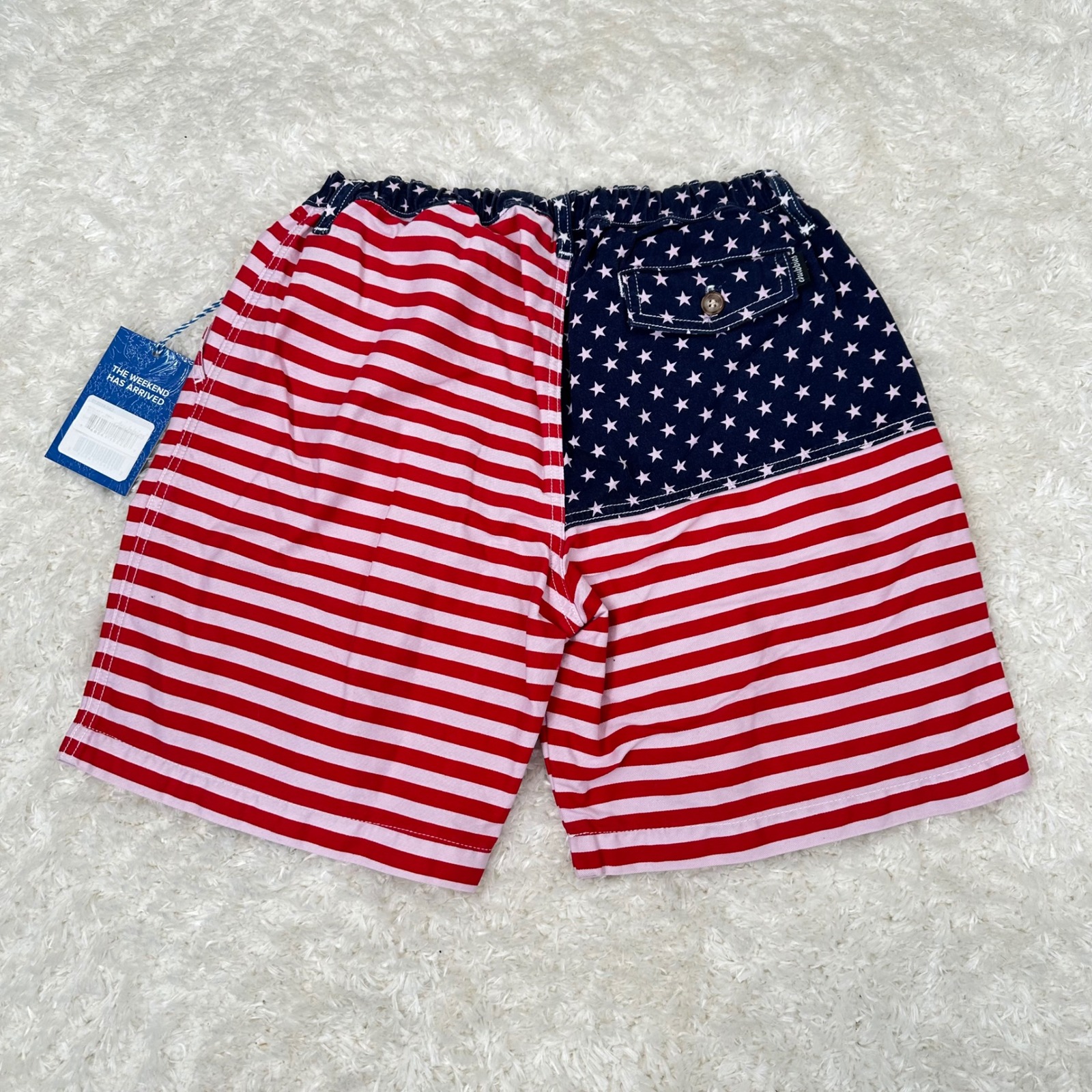 Chubbies NWT Men's S Small The 'Mericas Flag American Swim Shorts USA Patriotic