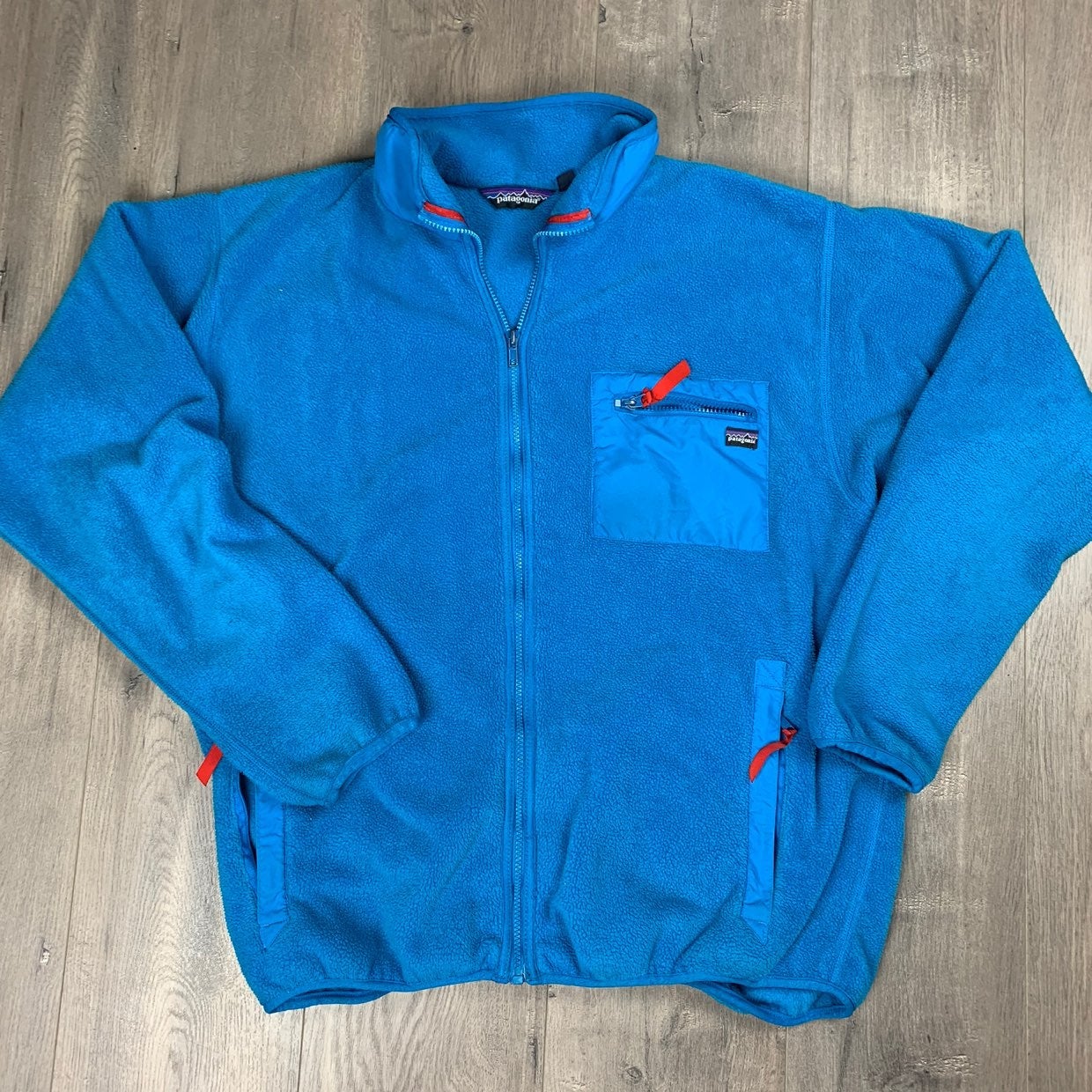 Patagonia Mens Fleece Jacket Made In USA