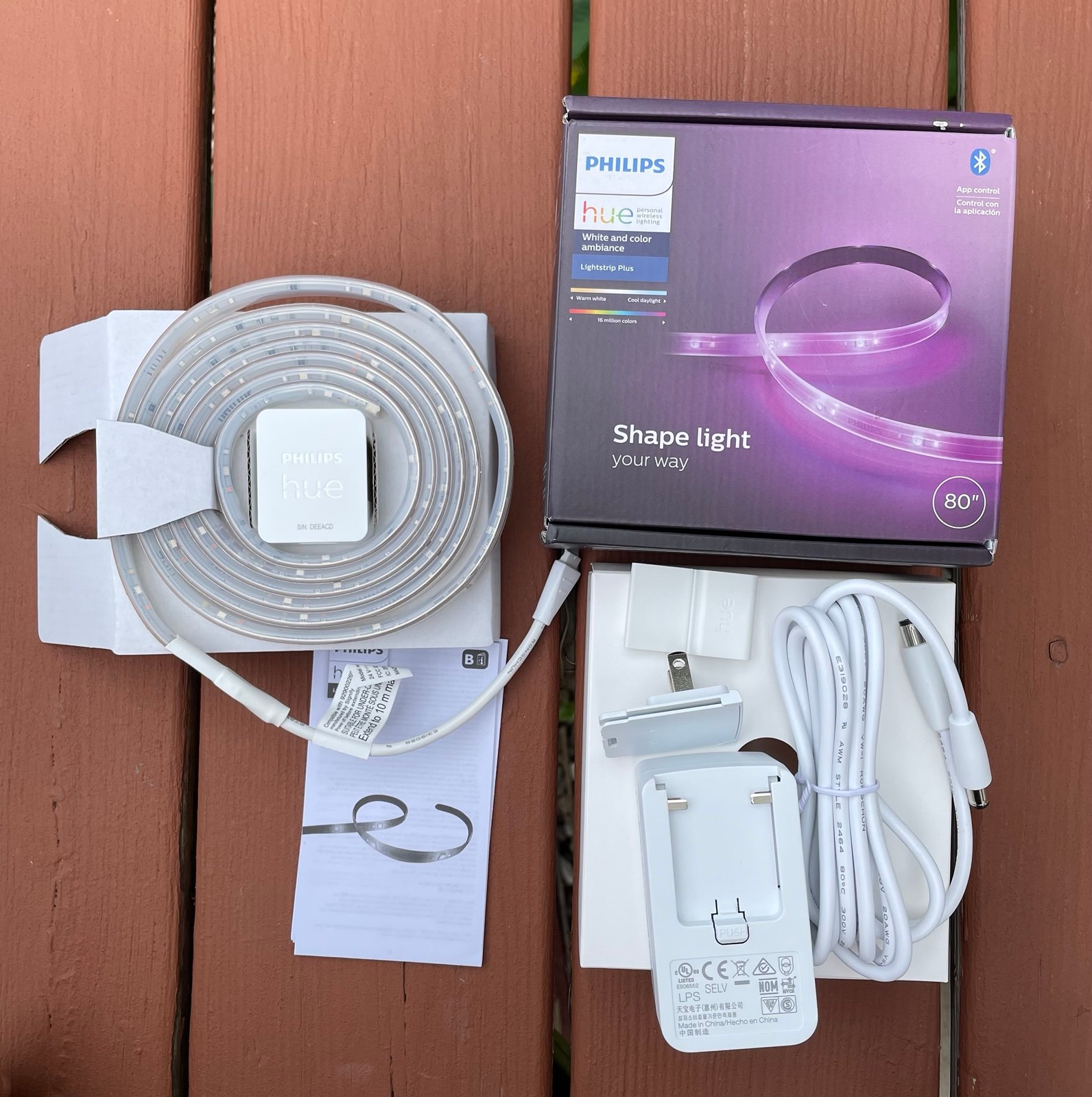 Philips Hue Lightstrip Plus Shape Light 80 
