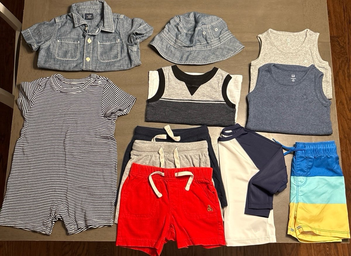 Baby Boy 18-24 Months Summer Bundle