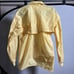 VTG Foresters Portland Oregon Pastel Yellow Lightweight Rain Jacket Womens Med