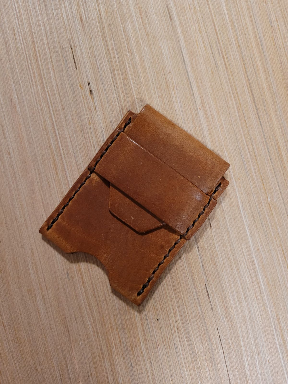 Leather card holder