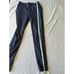 Athleta Pants Womens 0 Brooklyn Textured Leopard Blue Ankle Pants Athleisure