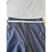 Athleta Pants Womens 0 Brooklyn Textured Leopard Blue Ankle Pants Athleisure