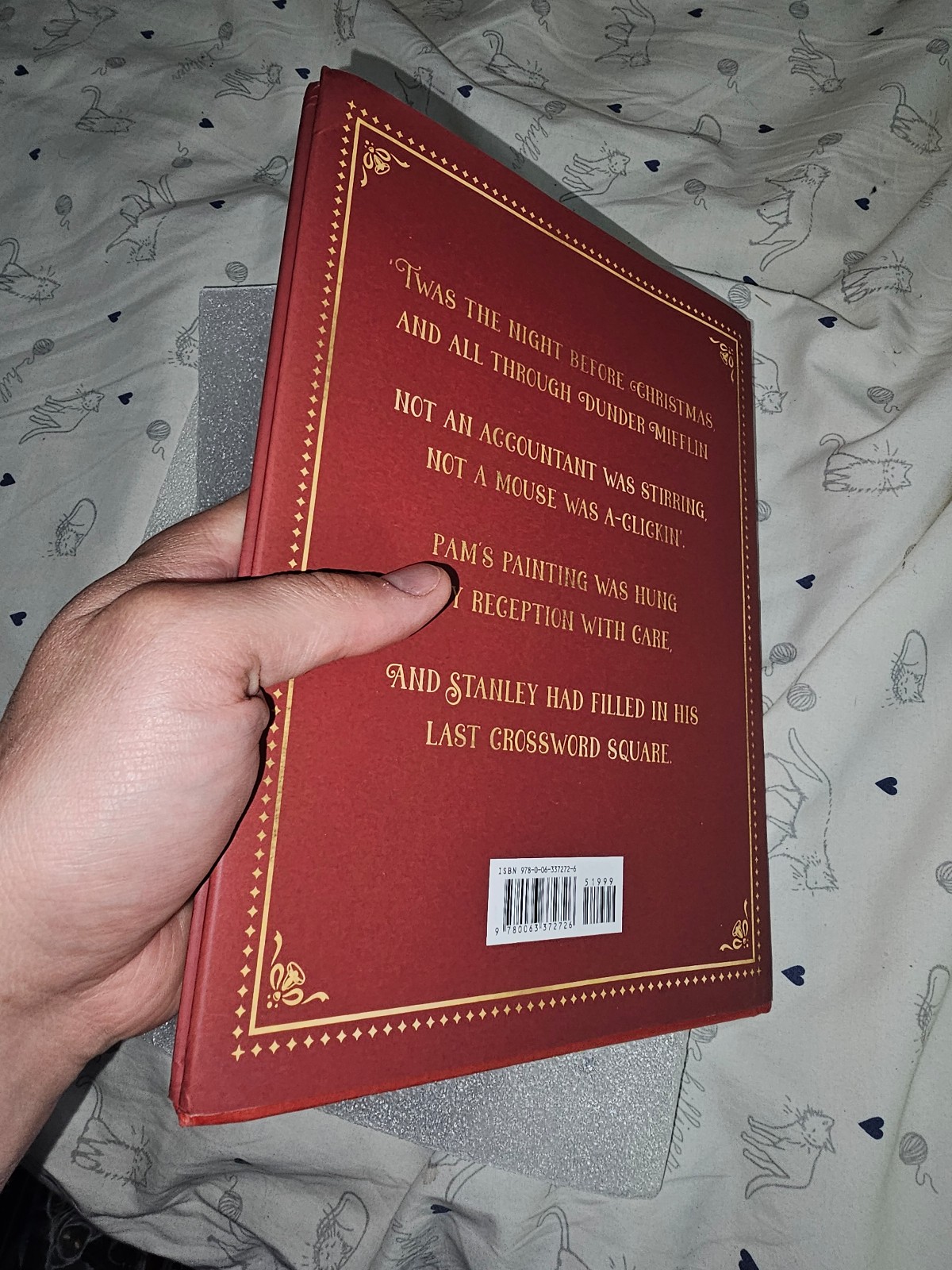 The office autograph Christmas book rare Brian baumgardner Kevin