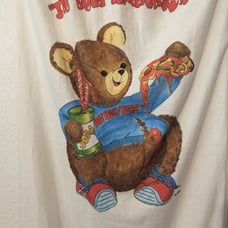 Vintage daekor pot belly bear coverup dress rare