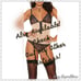 Mocha Maven Bralette & Panty Lingerie