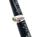 Sterling 3-Gemstones/Marcasites Ring