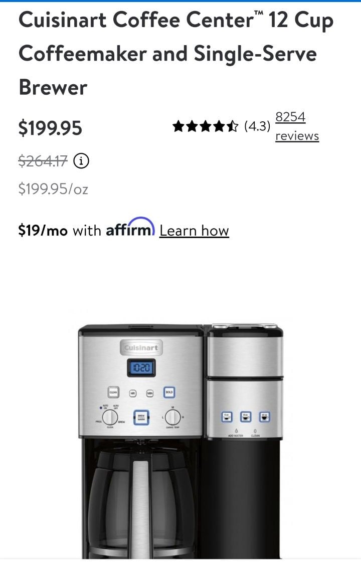 Cuisinart Coffee Center