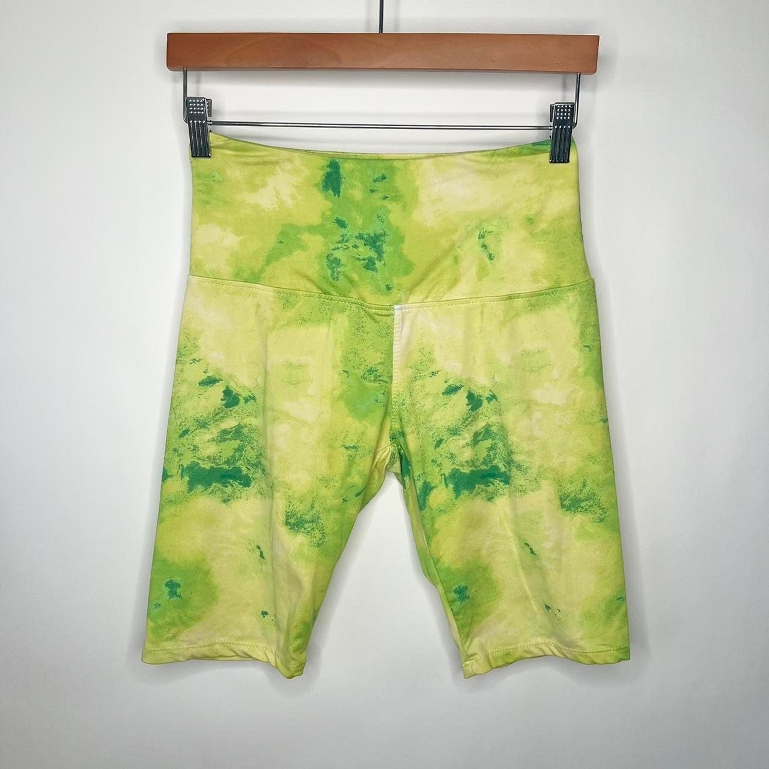 ACTIVE TIE DYE BIKER SHORTS HOT KISS MEDIUM