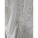 VINTAGE CREAM CUTWORK, FINGER LACE & RIBBON WORK EXTRA LONG TABLECLOTH! PRETTY!