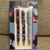 Lug Pens 3pk Watercolor Butterfly New