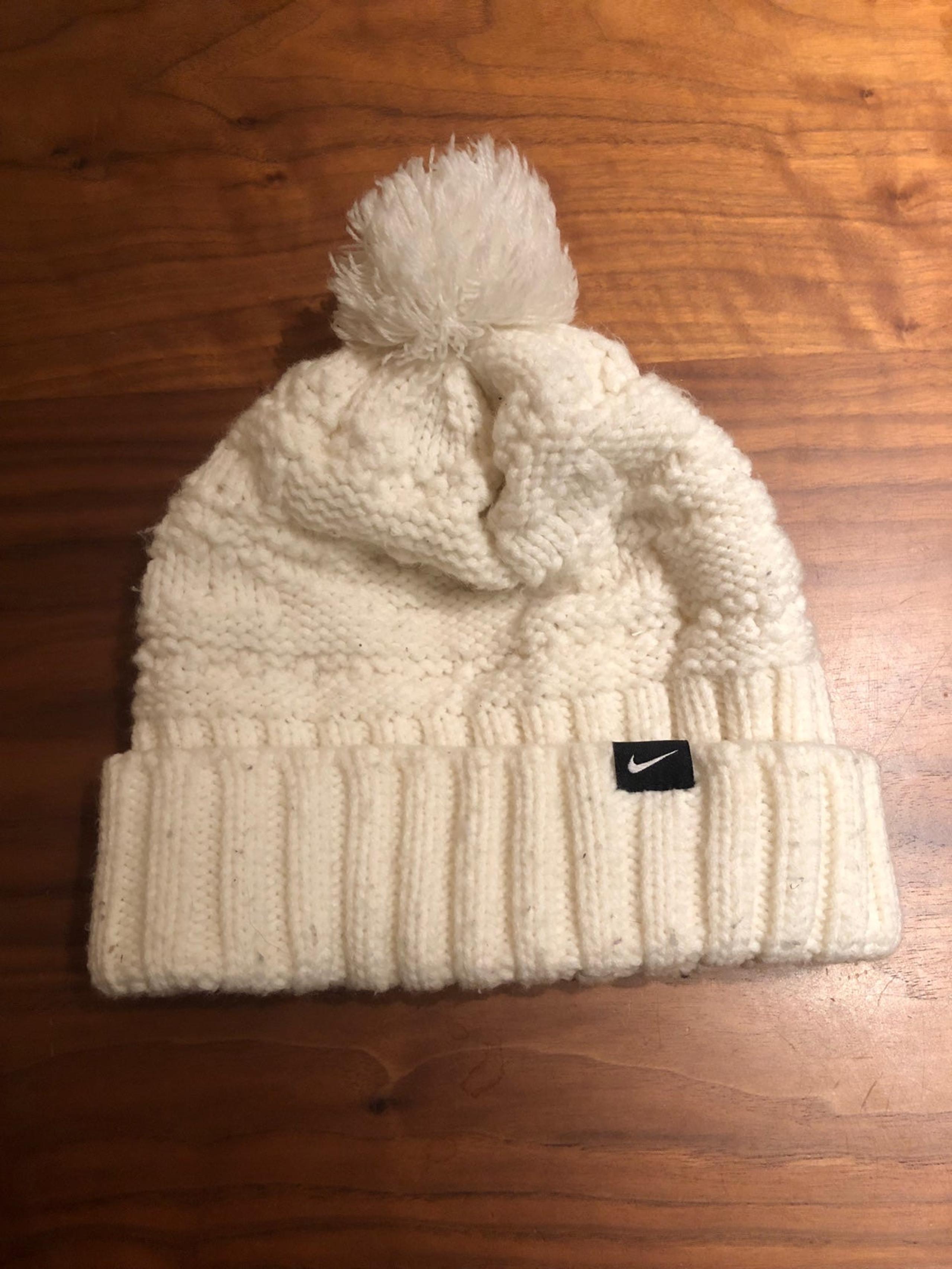 Kids White Nike Hat