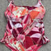 JETS Adagio Tank One Piece Rosewood Swimsuit