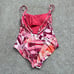 JETS Adagio Tank One Piece Rosewood Swimsuit