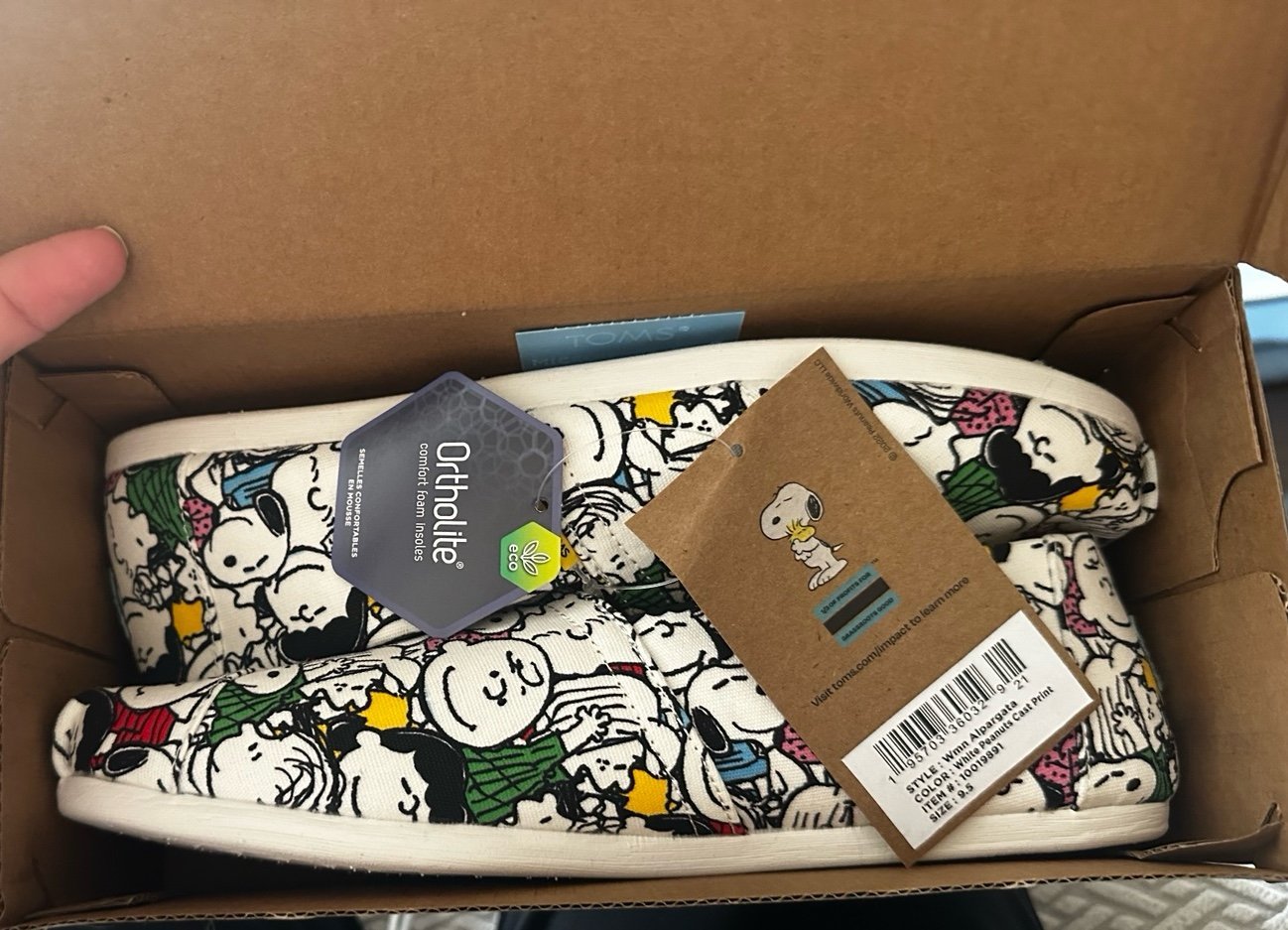 Tom’s x Peanuts Shoes