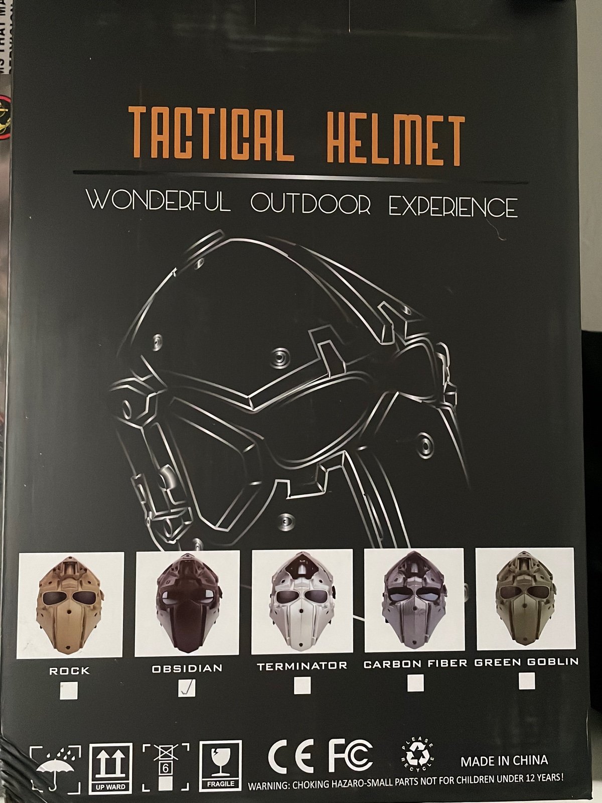 Tactical helmet