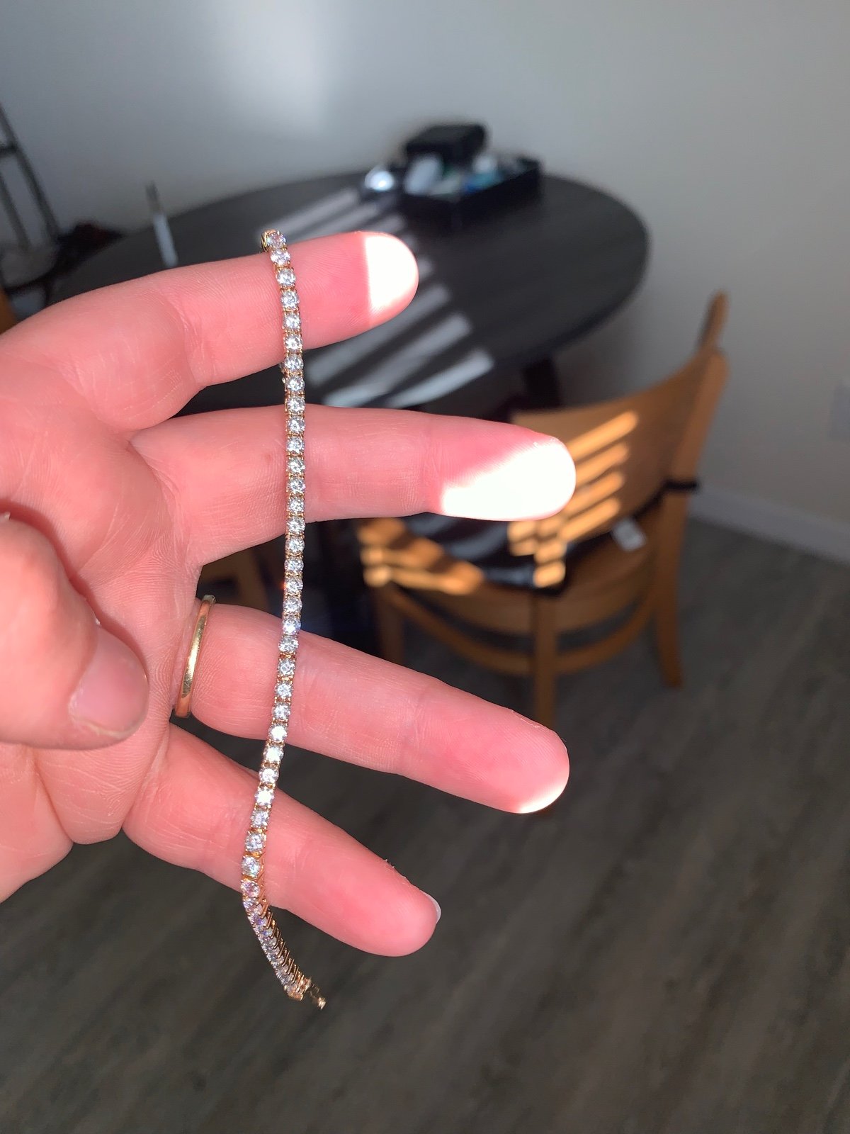 10kt tennis bracelet