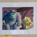 Disney Pixar Monsters, Inc. Lithograph Set of 4