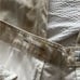 AG Adriano Goldschmied Low Slung Linen blend Watercolor Striped Pallazzo Pants