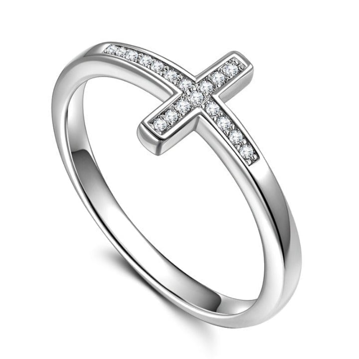 Refine Dainty Fever Glitter Zircon Chunky Wedding Fashion Ring for Man, INDN8491