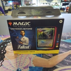 Magic the gathering universes beyond fallout science! Commander deck