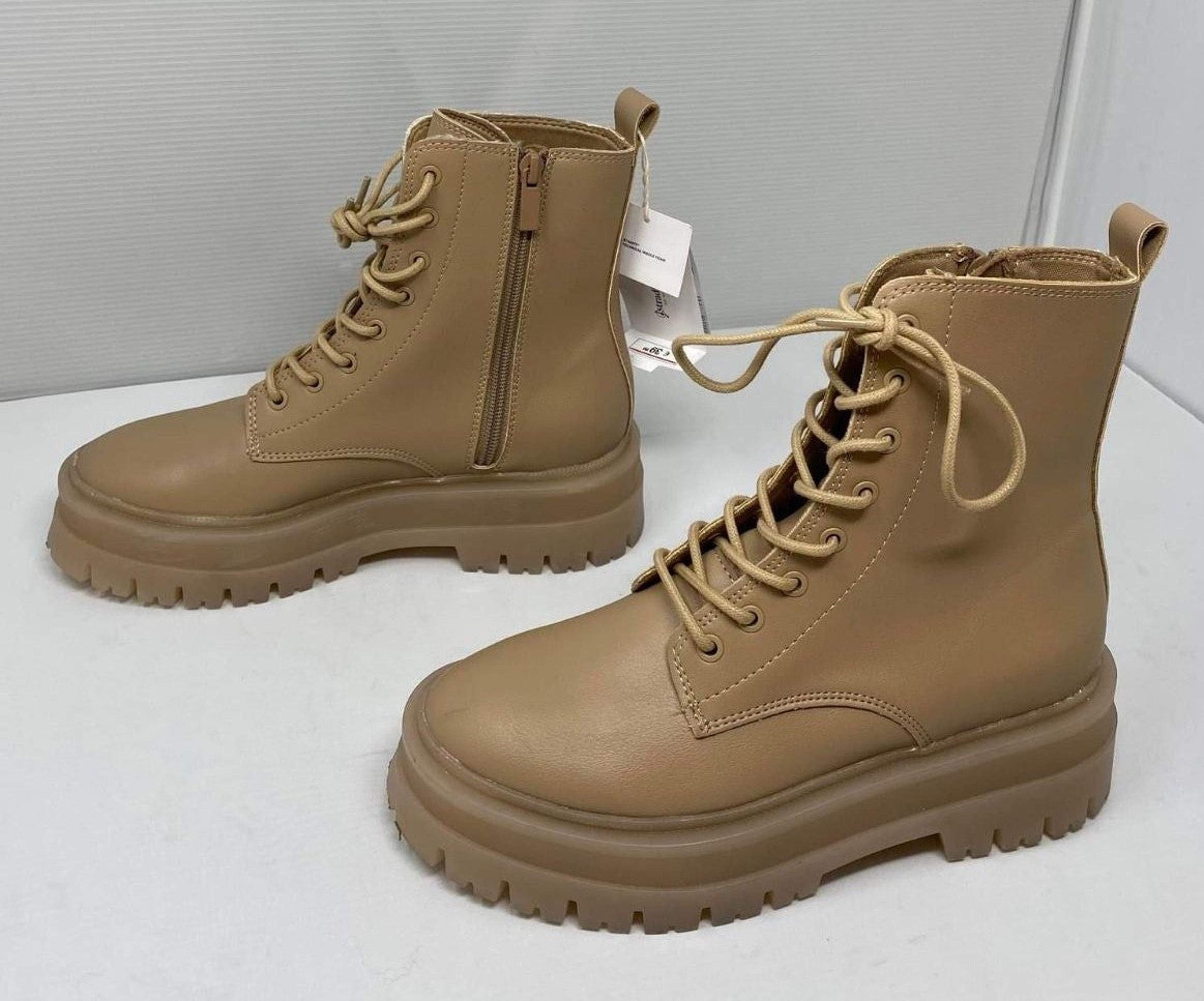 stradivarius Chunky Boots for Women | Mercari