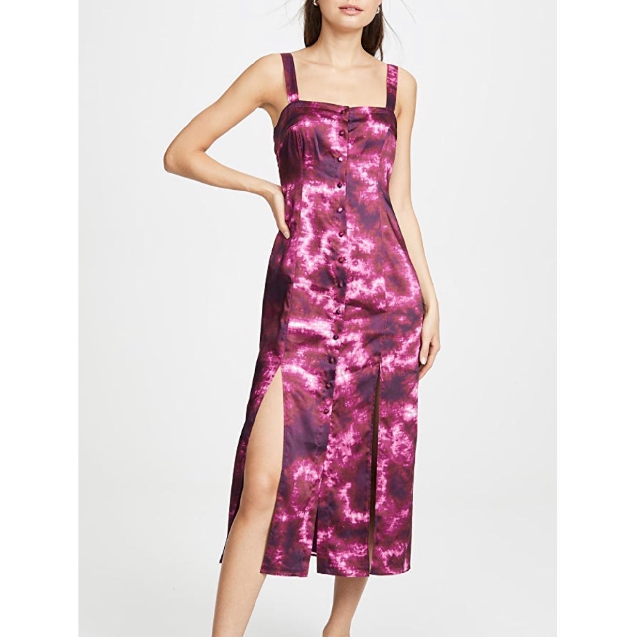 Cinq A Sept high quality tye-dye Alexa dress New 4