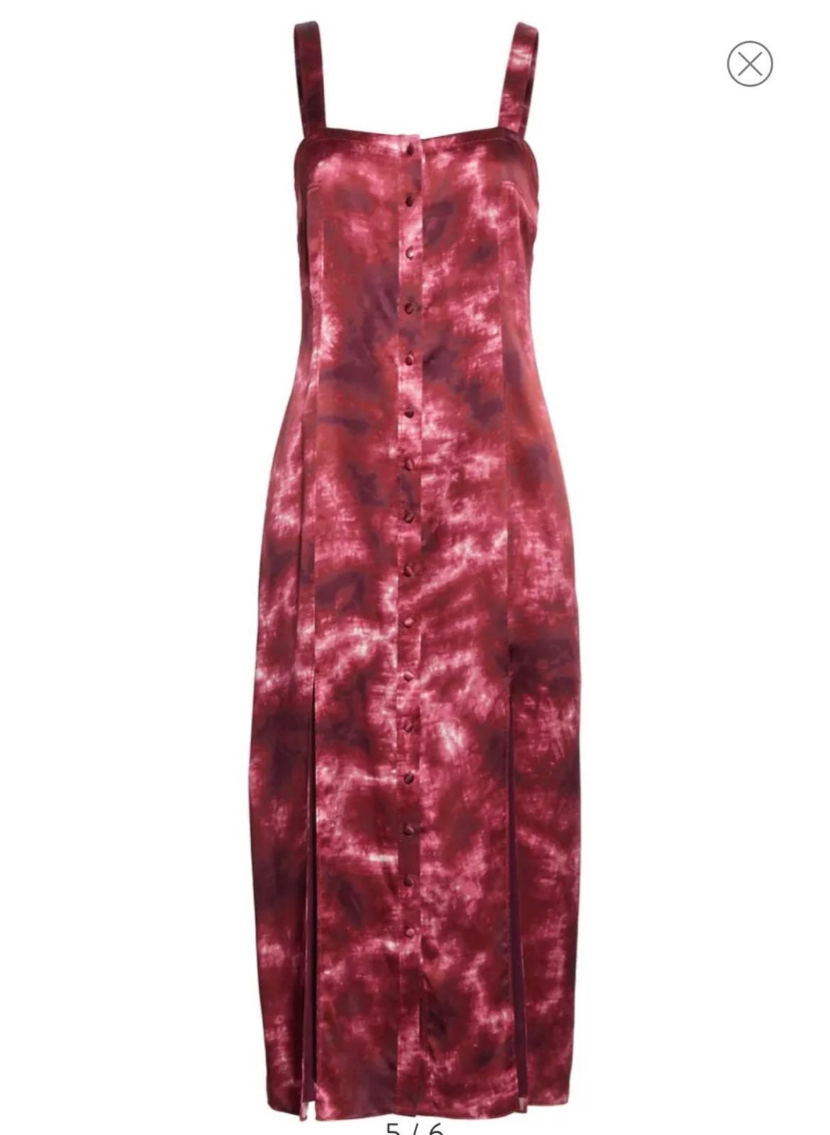 Cinq A Sept high quality tye-dye Alexa dress New 4