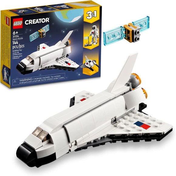 Shuttle Toy to Astronaut Figure to Spaceship Building Toys for Kids