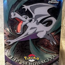 2000 Topps Chrome Pokémon Aerodactyl #142 Red Label NM