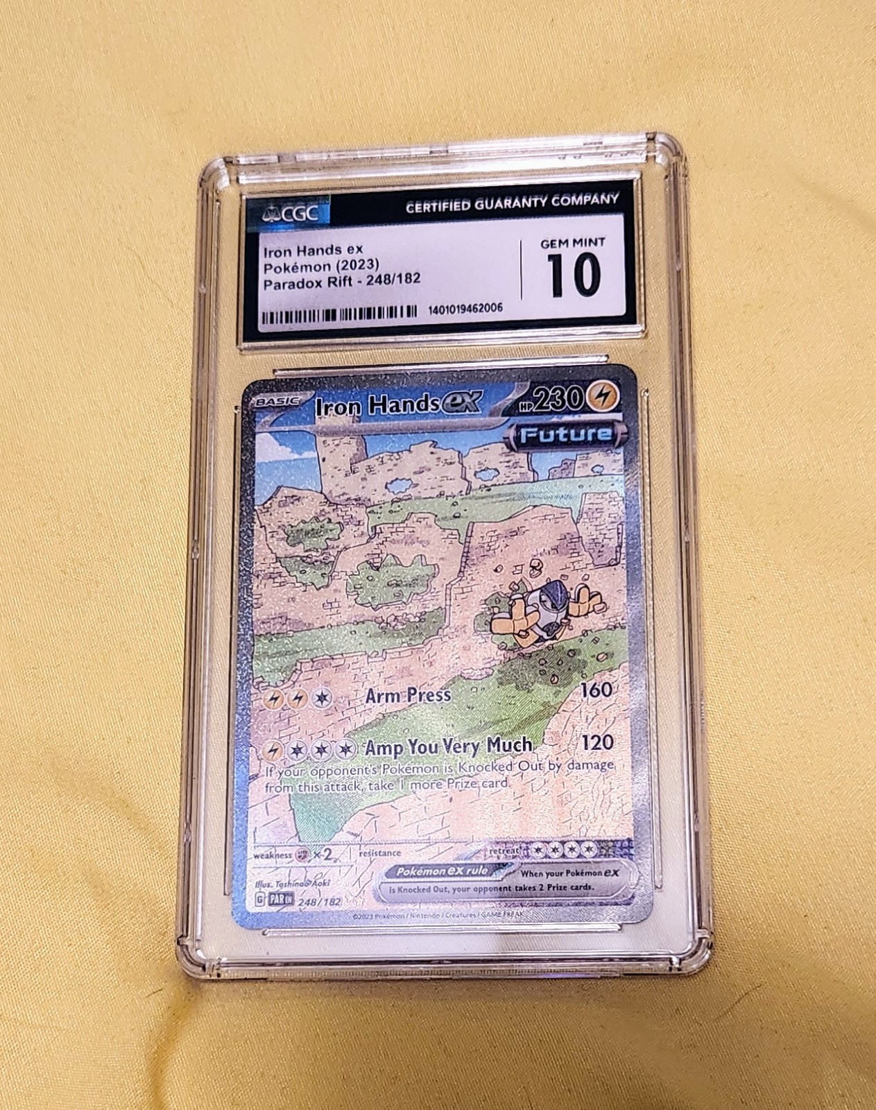 Pokemon Iron Hands ex 248/182 CGC 10