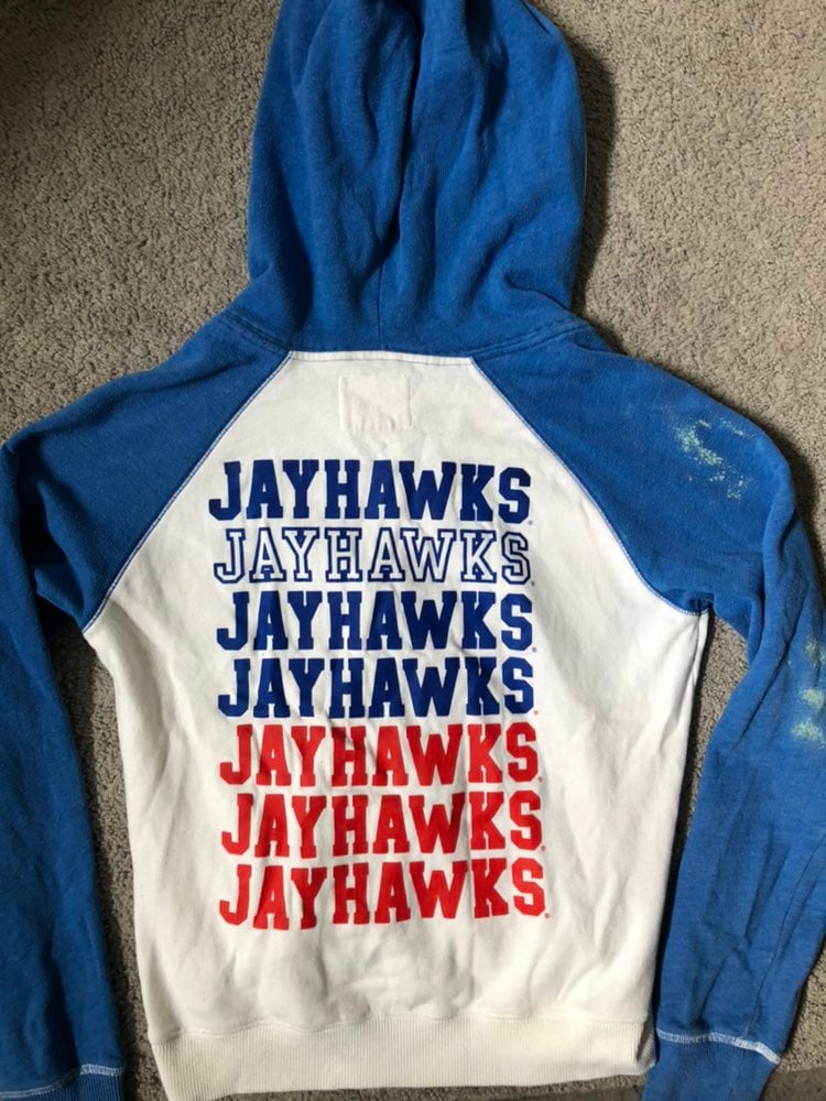 VS Pink Kansas Jayhawks Hoodie