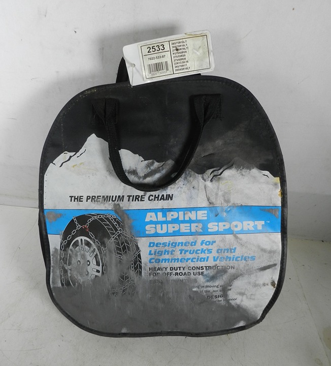 LACLEDE Alpine Super Sport 2533 Light Truck SUV & Commercial Truck Tire Chains
