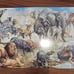 Giant 1993 VTG Board Book Animals Wild-Rare Illustrated John Francis Excellent