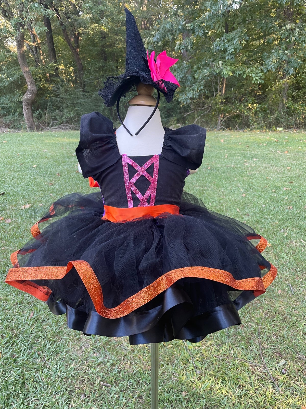 Halloween witch costume dress