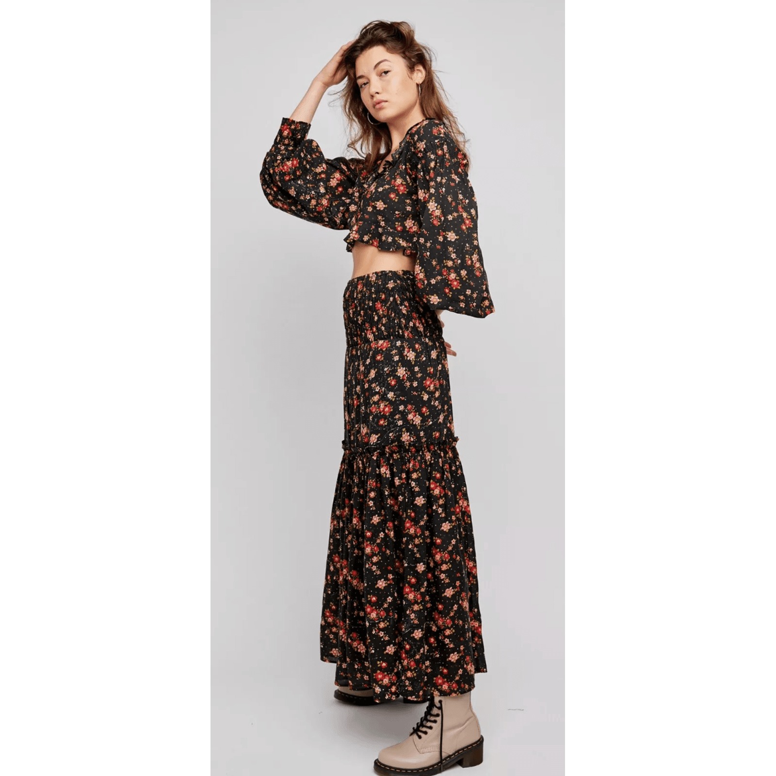 Free People Womens Secret Garden Set Size Medium Cottagrecore Darkromantic