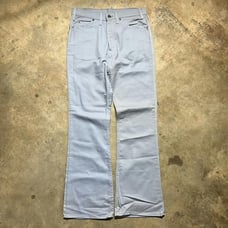 Vintage 70s Levi's 646 Light Blue Bell Bottom Pants 31x33