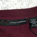 Greg Norman The Shark 75 Golf Mens Maroon Color Sweater Sz. XL New Tags