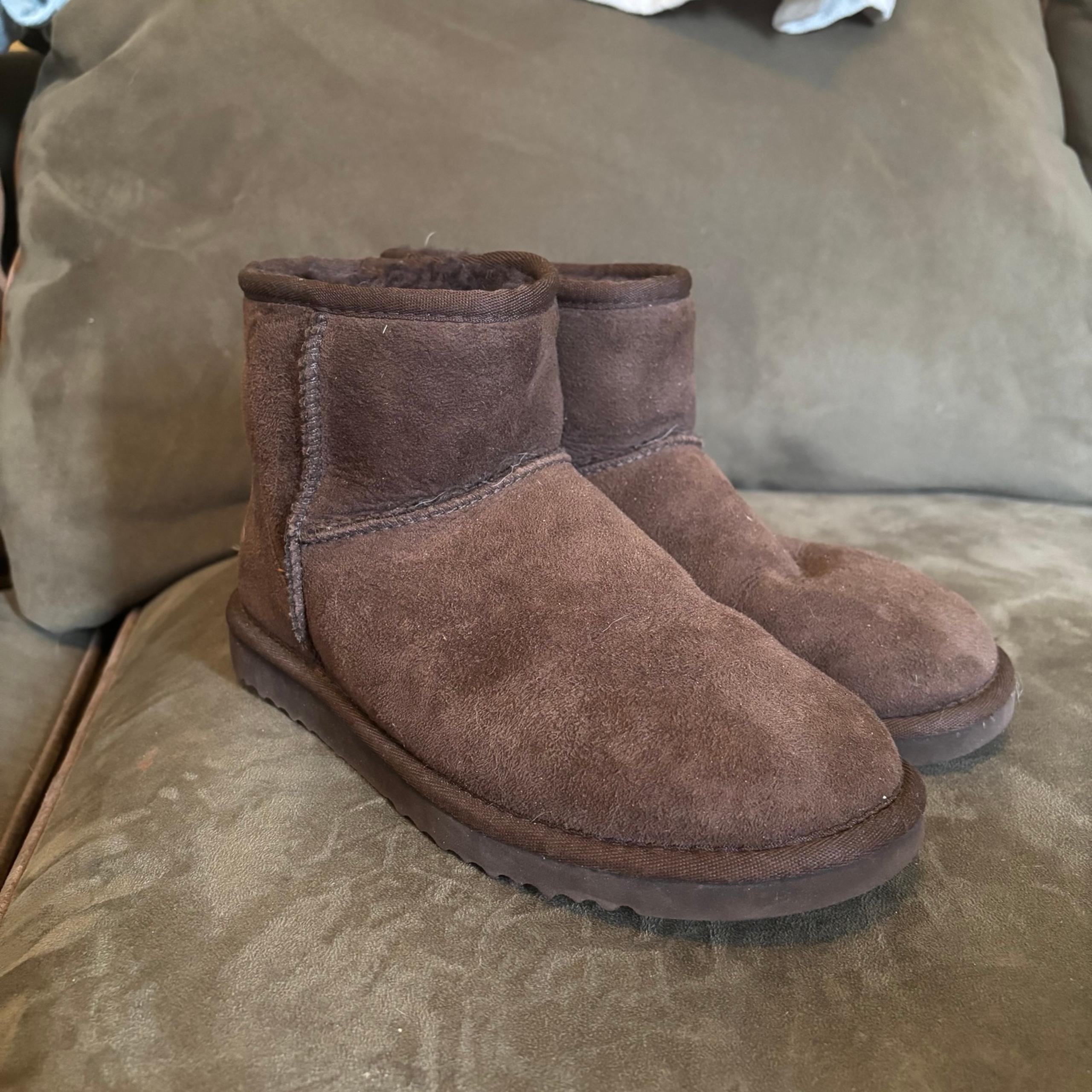 Classic mini brown ugg boots