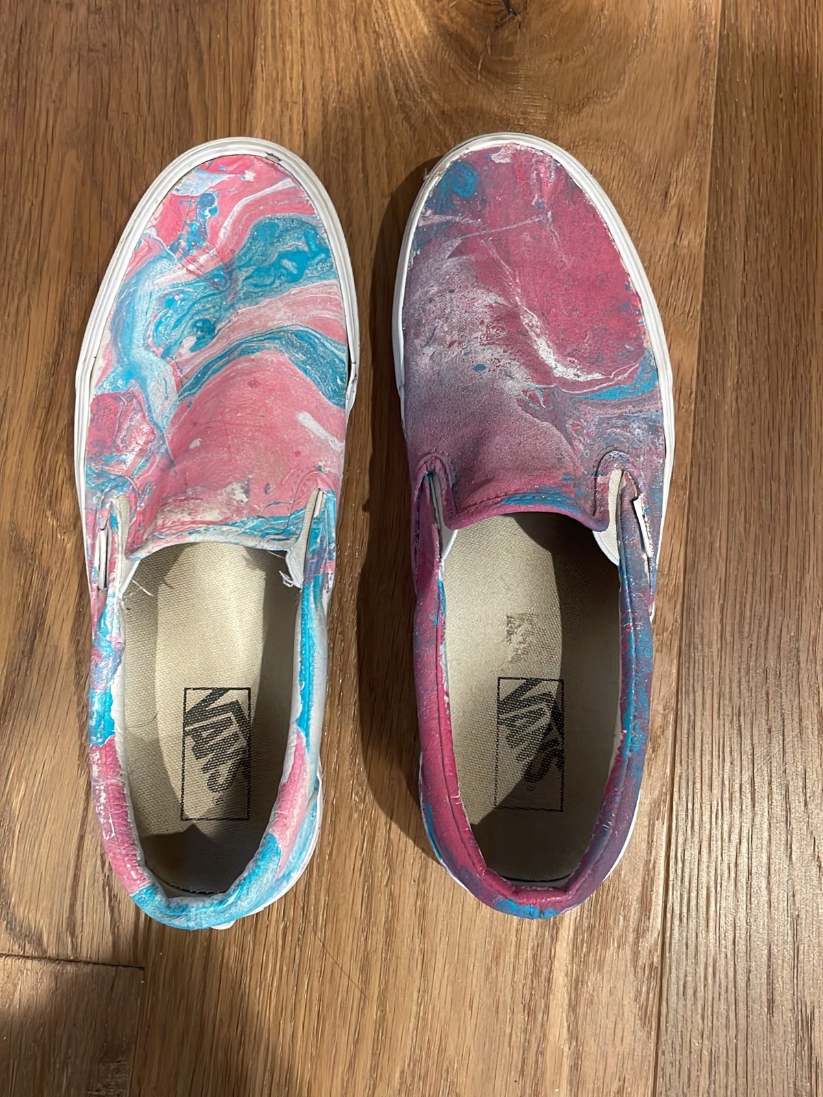 VANS slip on shoe - hydrodipped