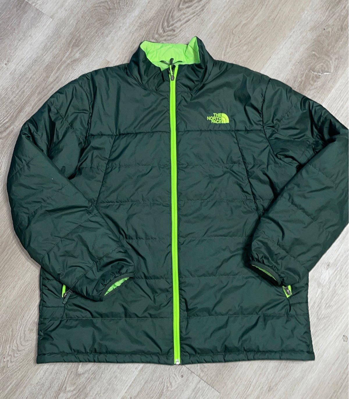 The North Face Puffer Jacket Emerald Green XXL