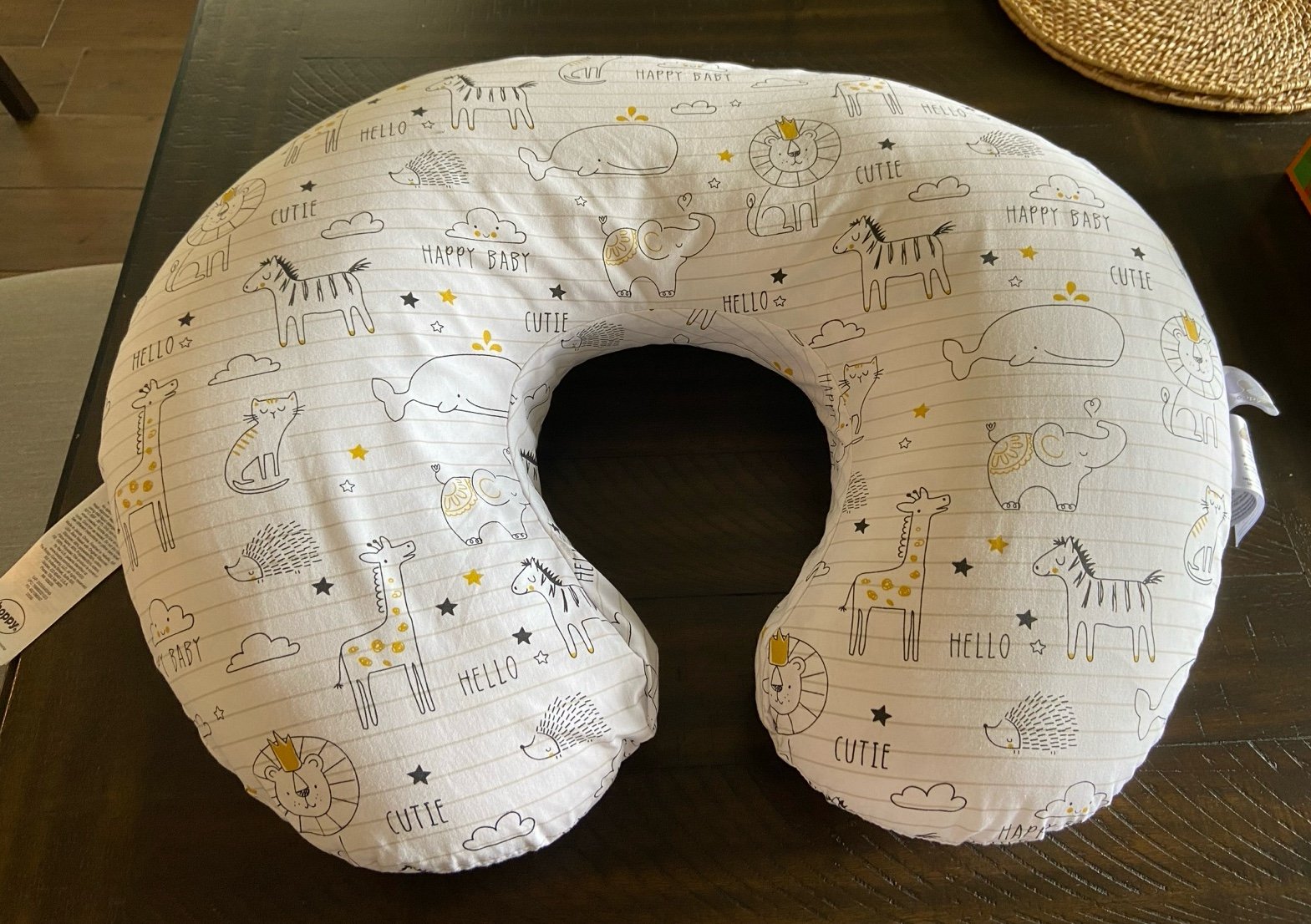 Boppy nursing pillow with extra cover