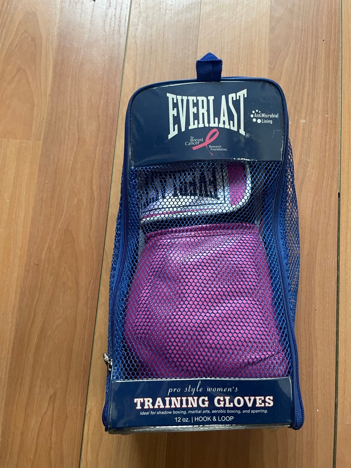 Pink Everlast Boxing Gloves - 12 Oz. Breast Cancer Awareness Sparing Gloves