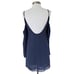 NWT LOVERS & FRIENDS Lucy Navy Cutout Shoulder Chiffon Mini Dress Size Small