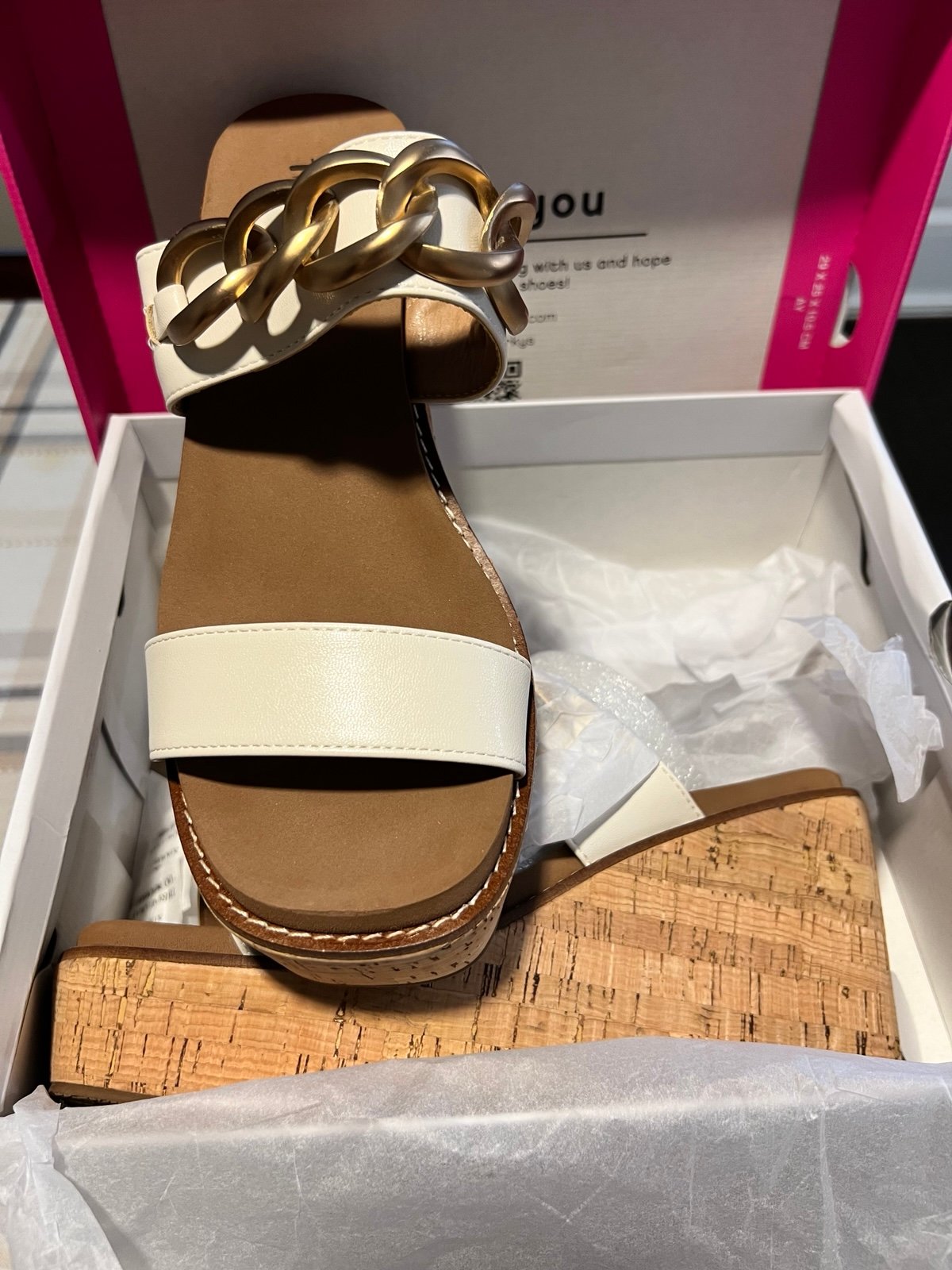 NEW Corkys Raffia On Vacay size 9